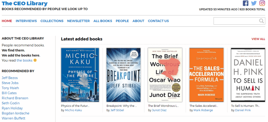 ceo library readers high tea