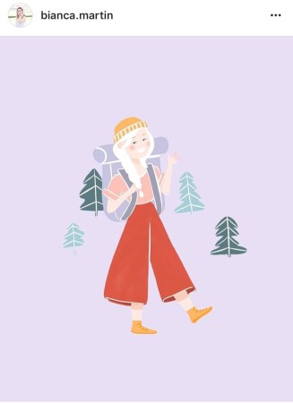 bianca martin illustration mountains readers high tea