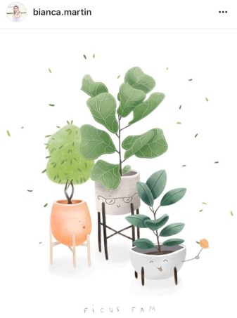 bianca martin illustration ficus fam readers high tea