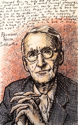 herman hesse portrait readers high tea