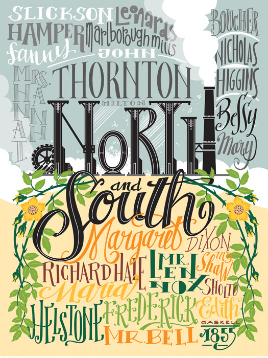 north and south poster readers high tea