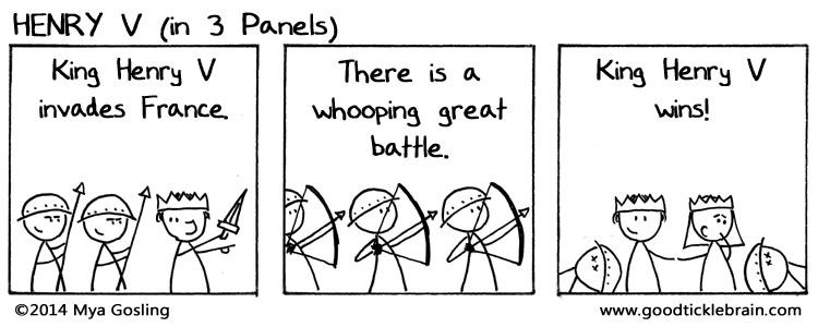 henry V shakespeare mya gosling