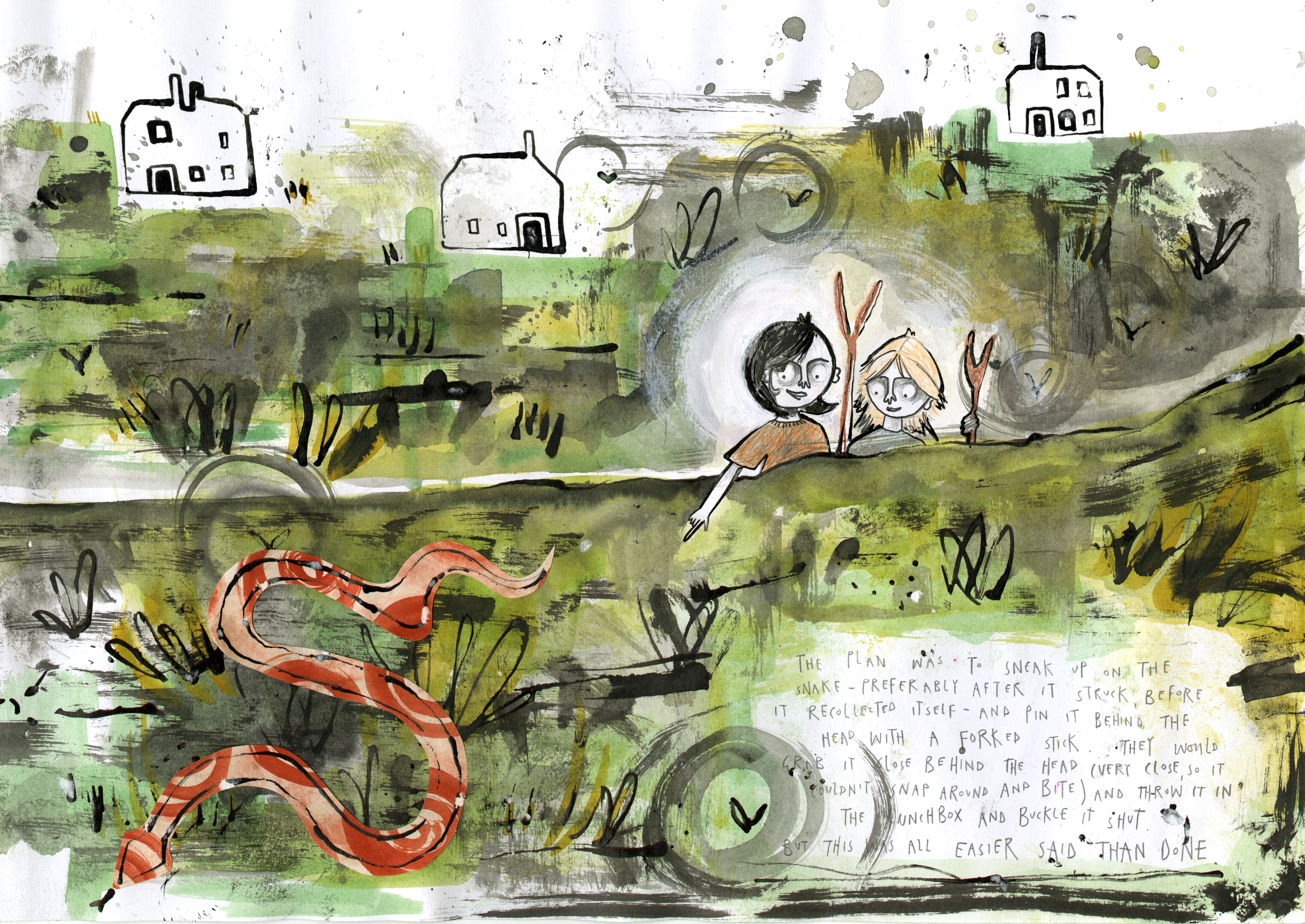 caitlinmillustration the little friend donna tartt2